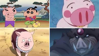 「人怕出名豬怕壯！」日本動漫中知名度較高的五頭「小豬」，你認識幾隻？