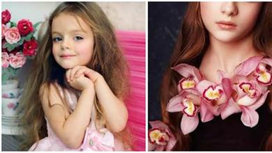 3歲爆紅全球！俄羅斯小童模被封「世界最美女娃」　長大後「美少女臉孔」再度驚艷世界：眼睛太有電