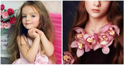 3歲爆紅全球！俄羅斯小童模被封「世界最美女娃」　長大後「美少女臉孔」再度驚艷世界：眼睛太有電