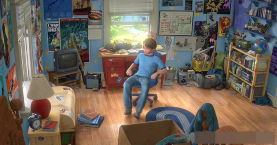 真實版還原《玩具總動員3》安迪房間，動畫現實都快分不清了